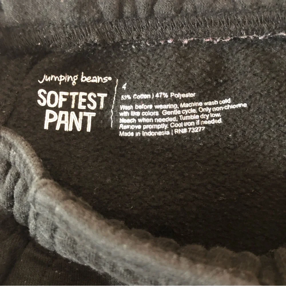 Jumping Beans, boys, sweatpants, dk gray, blue, lit, gray, black 4 pair size 4